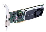 Quadro 600 - top of card on side 