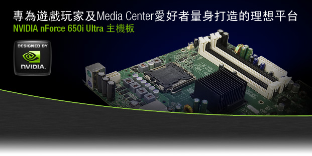 Ideal for Gamers or Media Center Enthusiasts: NVIDIA nForce 650i Ultra Motherboard