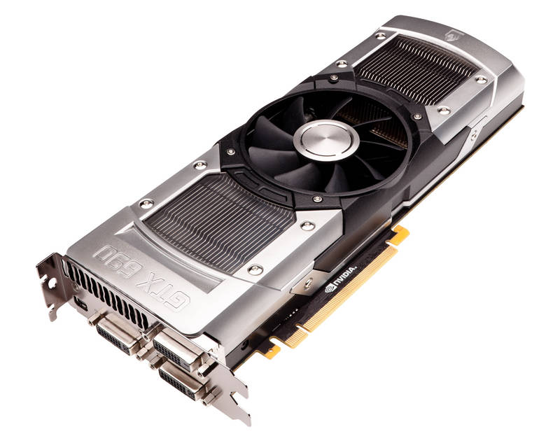 geforce gtx 690是您前所未见的顶级绘图卡;此款绘