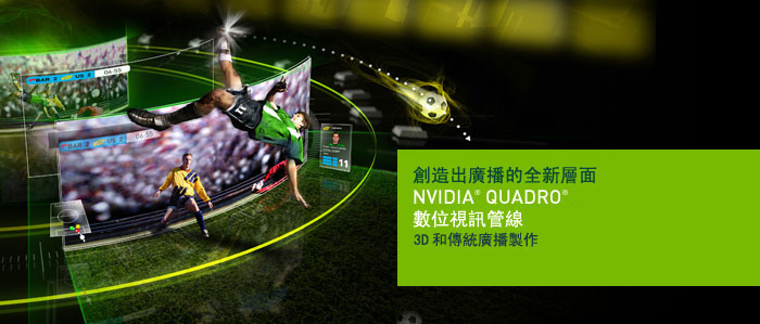 NVIDIA Quadro 數位視訊管線